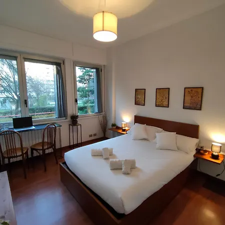 Apartament San Siro-rho Fiera-parking&security 